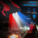 Car Jump Starter Booster 800A Peak 28000mAh 12V Battery Charger (Up to 6.0L Gas or 3.0L Diesel Engine) w/ LCD Screen 4 Modes LED Flashlight