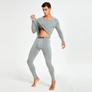 Thermal Underwear Knitted Cotton Stretchy Close-fitting Autumn Clothes And Pants