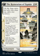 The Restoration of Eiganjo // Architect of Restoration (NEO-354) - Kamigawa: Neon Dynasty: (Showcase, fandfc)