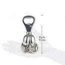 Thirstystone Bottle Opener, Flip Flops, Silver