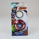 Captain America Shield Marvel Large Stainless Steel Keychain