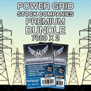 "Power Grid: The Stock Companies" Compatible Card Sleeve Bundle