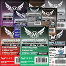 MTG/CCG Card Sleeves (63.5x88mm) PREMIUM COLOR BACKED! 80/Pack (Choose from 6 Colors!)