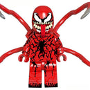 Carnage from Venom, Spider-Man Lego Minifigures Custom Toys 3