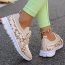 Breathable Mesh Lace Up Sneakers
