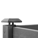 Elevated Raised Garden Bed with Legs 48x24x30in Fir Wood