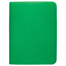 Ultra PRO: 9-Pocket Zippered PRO-Binder - Vivid (Green)