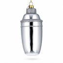 Bar Cocktail Shaker Glass Christmas Ornament