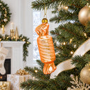 Hard Candy Glass Christmas Ornament