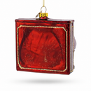 Vintage Upright Piano Glass Christmas Ornament