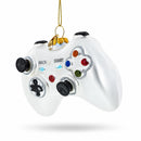 Video Game Controller Glass Christmas Ornament