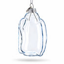 Hoodie Clear Glass Christmas Ornament