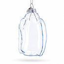 Hoodie Clear Glass Christmas Ornament