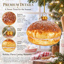 Bread Loaf Glass Christmas Ornament