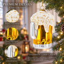 Beer Mug Glass Christmas Ornament