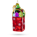 I Love San Francisco Glass Christmas Ornament