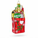 I Love San Francisco Glass Christmas Ornament