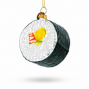 Sushi Roll Glass Christmas Ornament