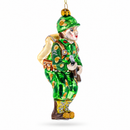 Soldier Glass Christmas Ornament
