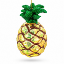 Pineapple Glass Christmas Ornament