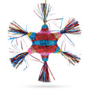 Pinata Star Glass Christmas Ornament