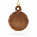 Charcuterie Board Glass Christmas Ornament