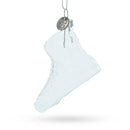 Stiletto Shoe Clear Glass Christmas Ornament