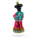 Chinese Empress Glass Christmas Ornament