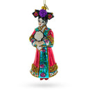 Chinese Empress Glass Christmas Ornament
