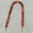 Resin-covered Chain Bag Chain