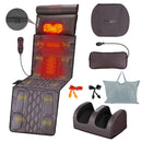 Full Body Massage Mat with Heat and Shiatsu Neck & Foot Massager