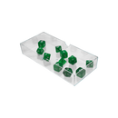 Ultra PRO: 11-Dice Set - Eclipse (Forest Green)