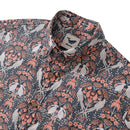 Men's Hawaiian Shirt Enchanted Woodland By Pallavi Chaudhary Cotton Button-down Short Sleeve Aloha Shirt