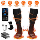 Heated Socks for Men Women Electric Heating Socks with APP Control 5000mAh Battery RechargeableĆThermal Socks Winter Warm Socks for Skiing Hiking Camp
