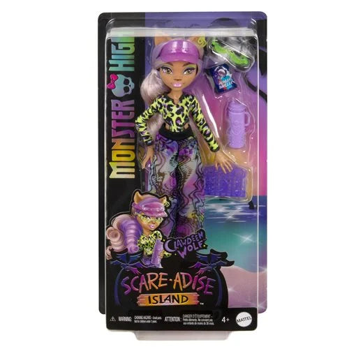 Monster High Scare-adise Island Clawdeen Wolf Doll - CLEARANCE