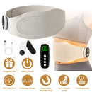 EMS Lower Back Massager Heating Pad Cordless Heating Pad for Back Belly Waist with Remote Magnetic Host 8 Modes 19 Intensity Levels 3 Heating Levels