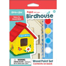 Birdhouse Wood Craft & Paint Kit