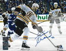 Zdeno Chara in Action Boston Bruins Autographed 11" x 14" Hockey Photo