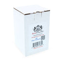 Bunny with Pink Ears Mini Glass Christmas Ornament