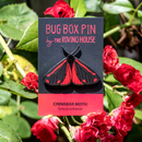 Cinnabar Moth Enamel Pin