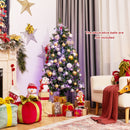 Pre-lit Multi-Colored Fiber Optic Spruce Artificial Christmas Tree