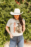 Cowboy Coffee Graphic Tee