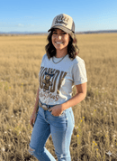 Cowboy Gingerbread Howdy Christmas Graphic Tee