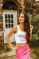 Cowgirls Make Better Lovers Cropped Tank Top