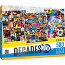 Decades - The 90's 500 Piece Jigsaw Puzzles 3-Pack