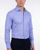 Long Sleeve Shirt with contract trimming // Dual cuffs // contemporary fit - Final Sale