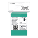 Ultra PRO: Small 60ct Sleeves - PRO-Gloss (Aqua)