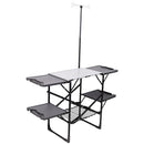 Folding Camping Kitchen Table with Heat-Resistant Top