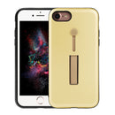 Finger Strap Phone Case for iPhone 8 Drop-prot ection Finger Ring Rugged Phone Case with Kickstand Dual Layer Case