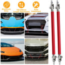 2Pcs Splitter Rod Front Bumper Lip Rod Strut Adjustable Lip Spoiler Tie Support Rods 150mm-200mm